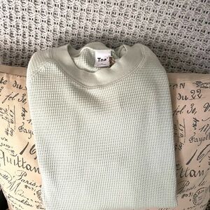 TNA Mint Waffle Knit Pullover